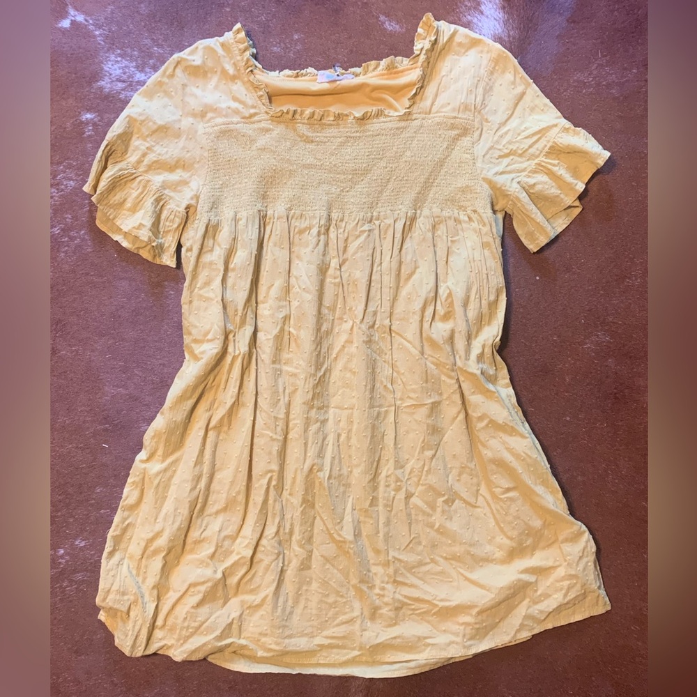 Mustard Dress